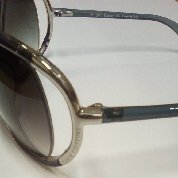 Juicy Couture Shady Day/s 62 14 115 Smokey/crystal  Gray Sunglasses Women main image 4